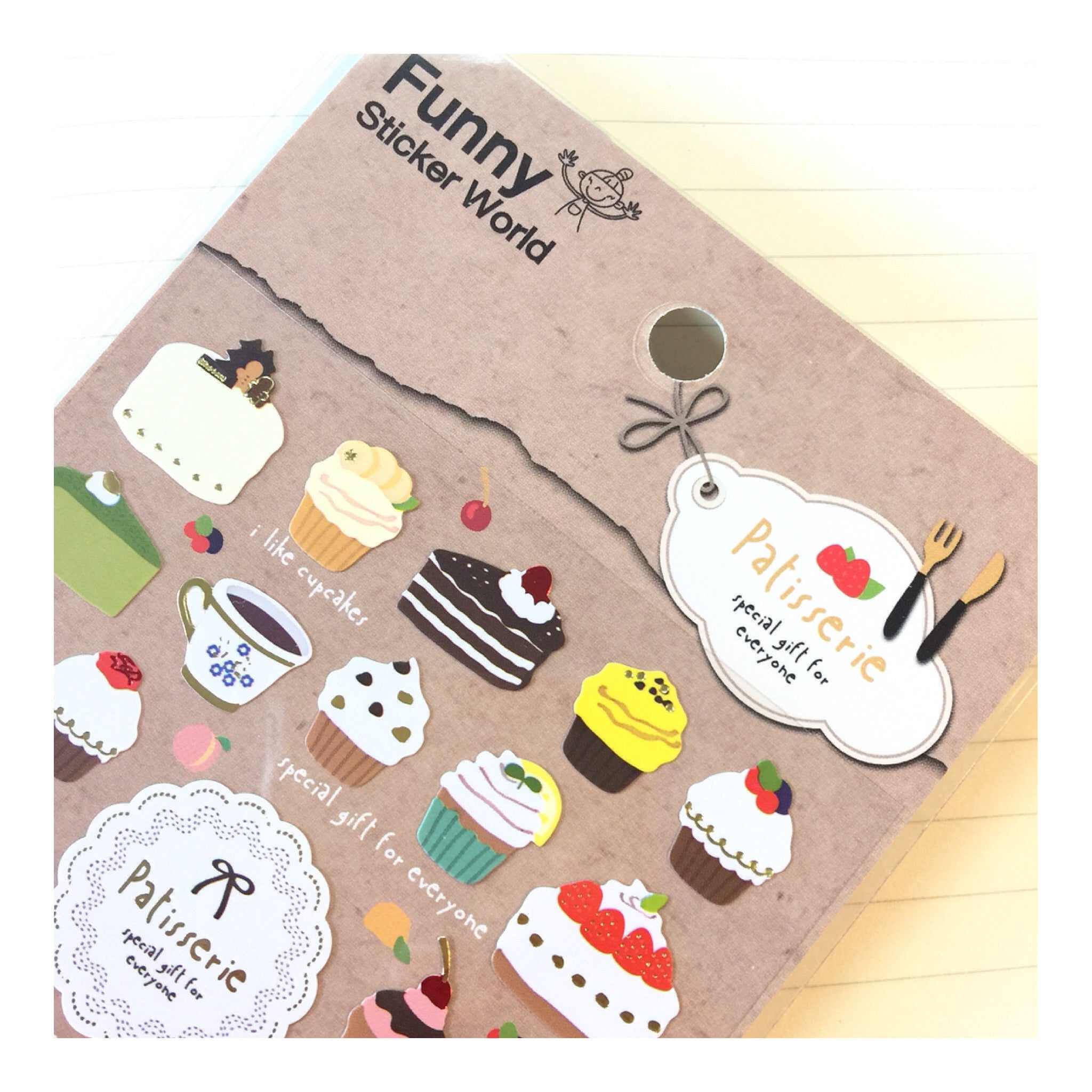 Funny Sticker World: Patisserie