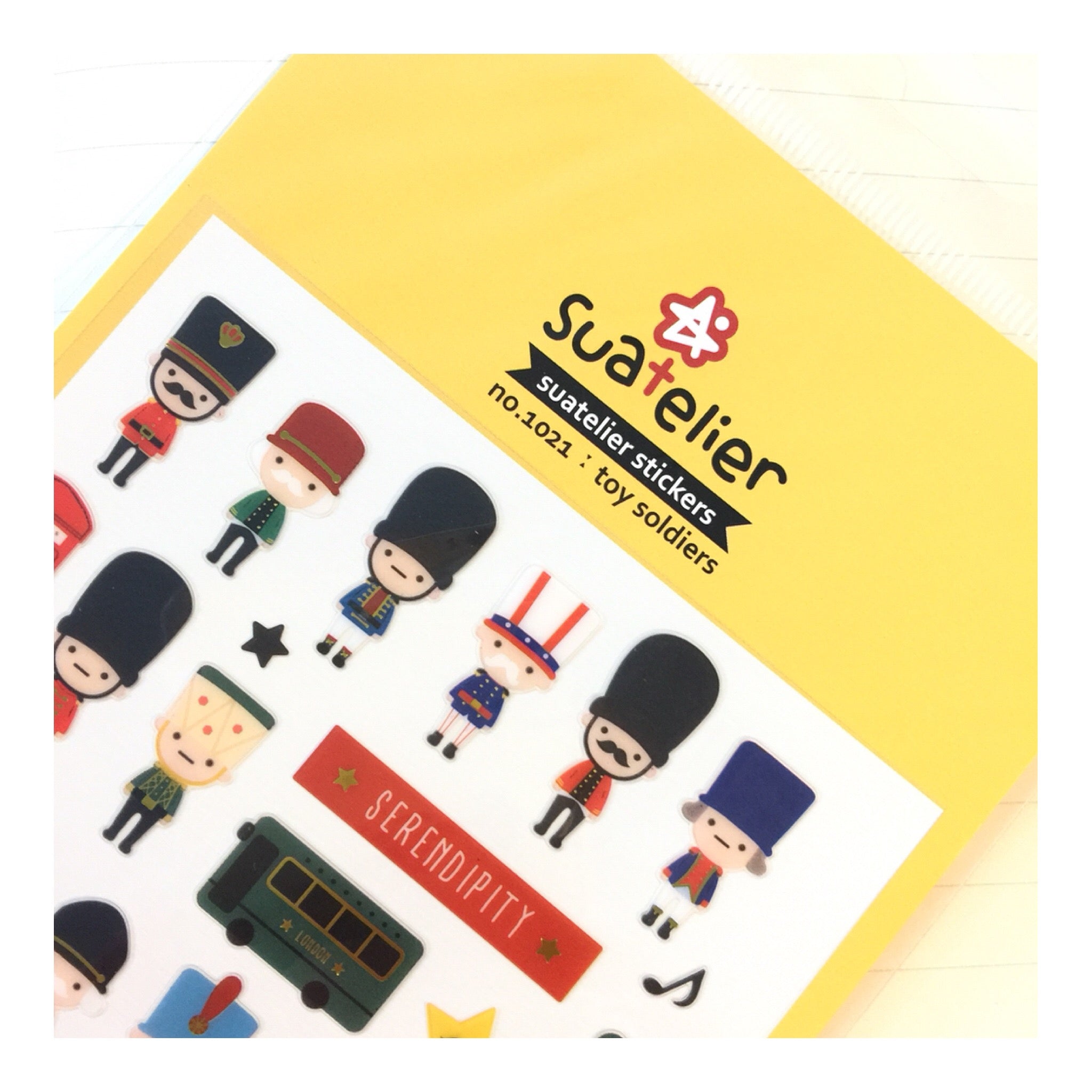 Suatelier Sticker: Toy Soldiers