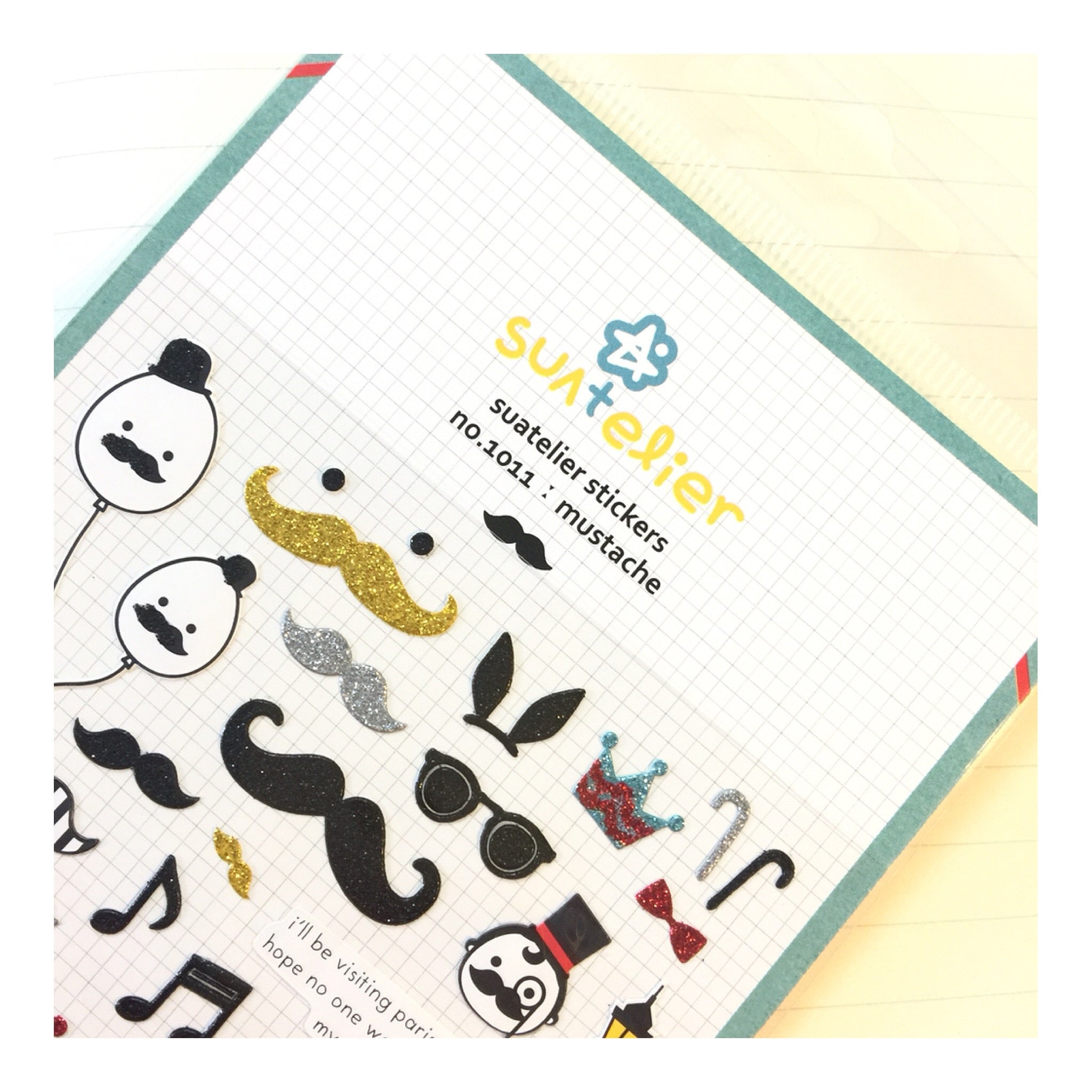 Suatelier Sticker: Moustache