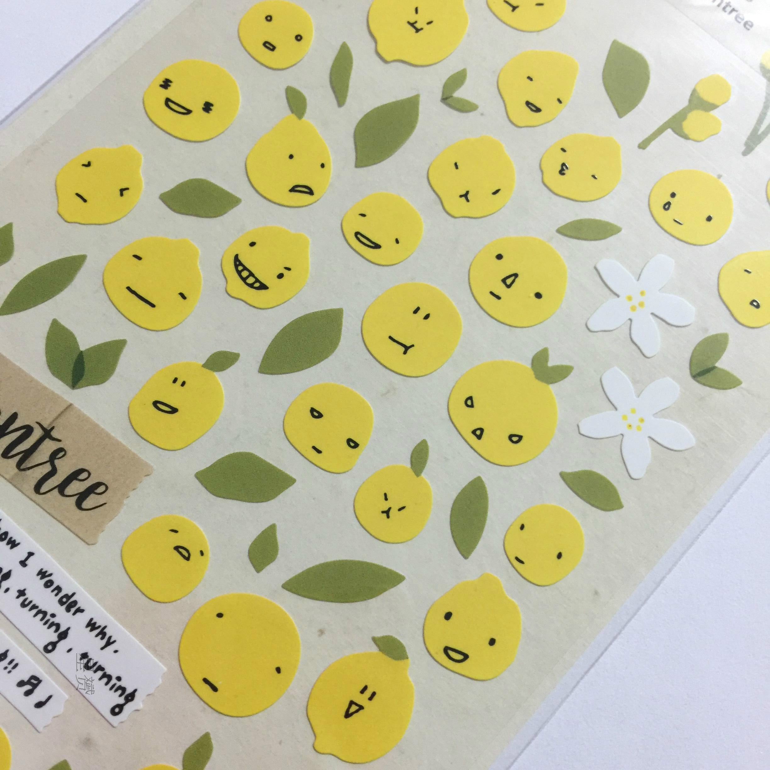 Suatelier Sticker: Lemon Tree