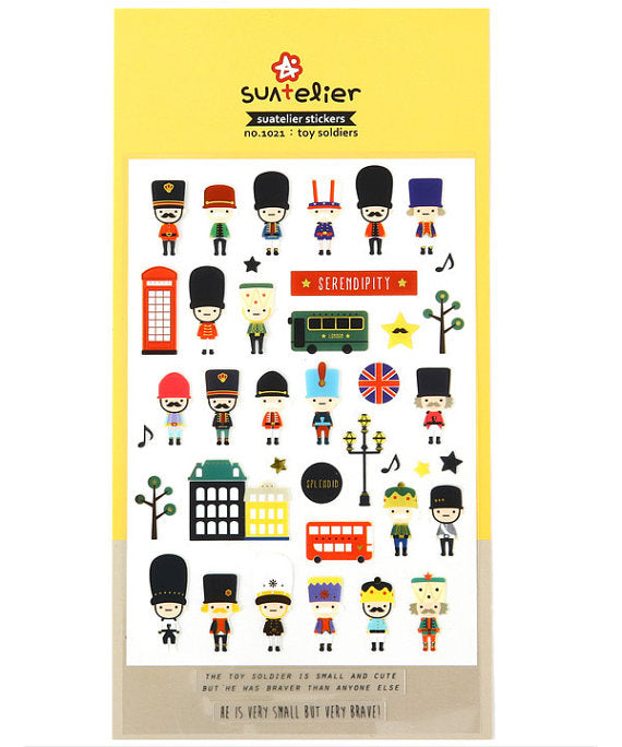 Suatelier Sticker: Toy Soldiers