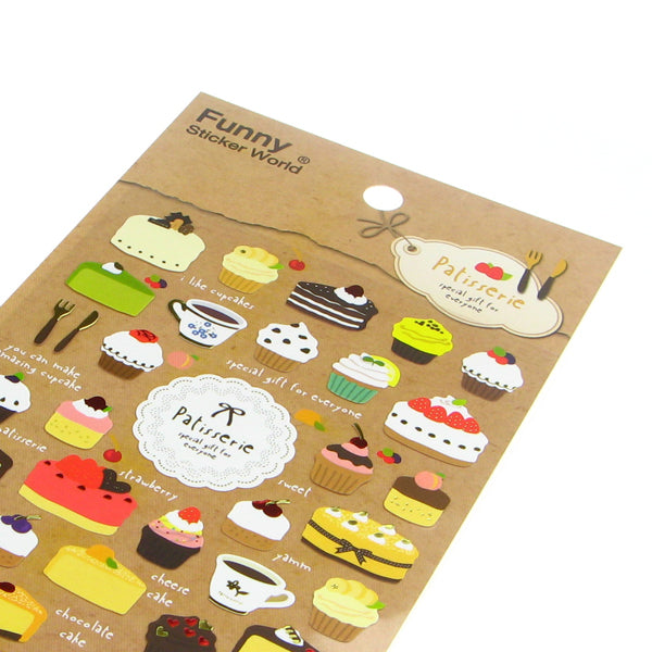 Funny Sticker World: Patisserie