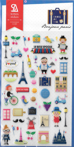 SONIA Sticker: Bonjour Paris