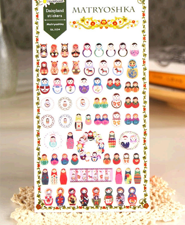 Daisyland Sticker: Matryoshka