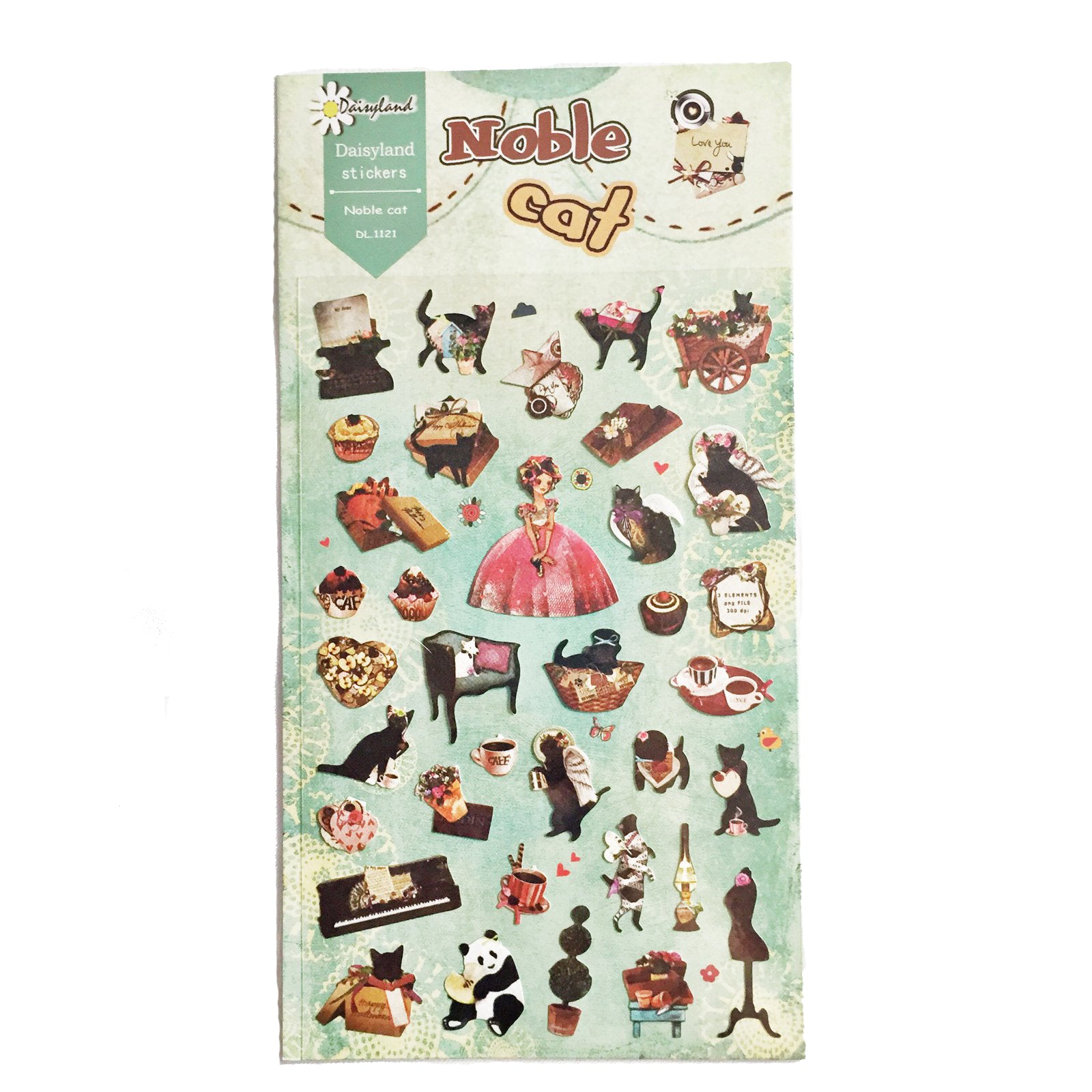 Daisyland Sticker: Noble Cat